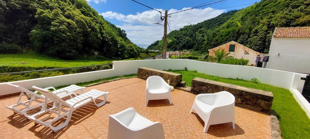 Casa Do Sanguinho Villa Faial da Terra Екстериор снимка